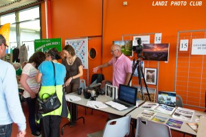 Stand au forum des association, salle du valon à Landivisiau